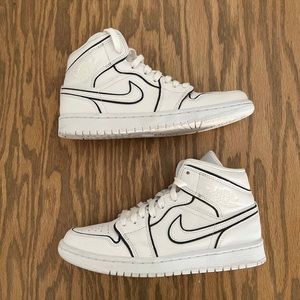 2020 Wmns Air Jordan 1 Mid SE ’Iridescent Trim’